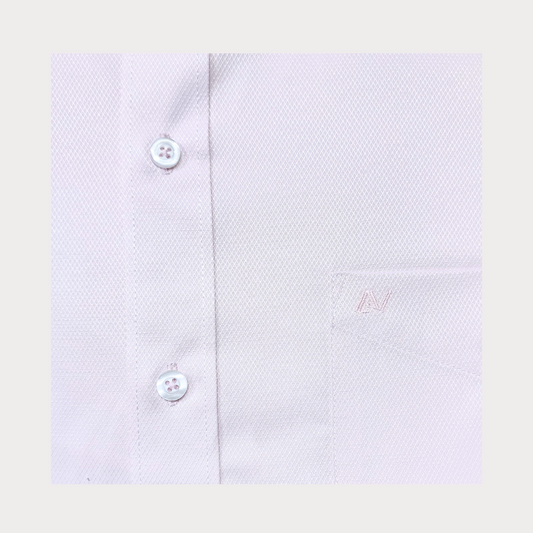 CAMISA ANDRE'E VERINO PREMIUM - LABRADO COLOR ENTERO ROSADO BB