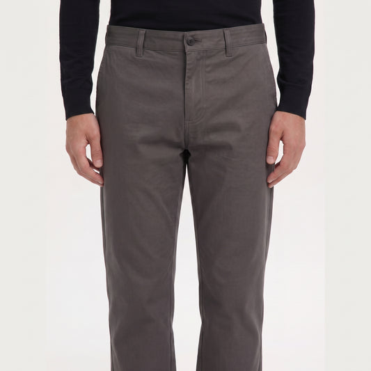 PANTALÓN DRILL MODERNFIT ALGODÓN CON SPANDEX COLOR GRIS