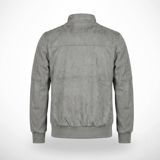 CASACA ROCKER FORRO POLAR COLOR TOPO
