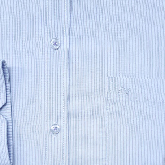 CAMISA ANDRE'E VERINO PREMIUM - RAYAS LILAS Y  AZULES