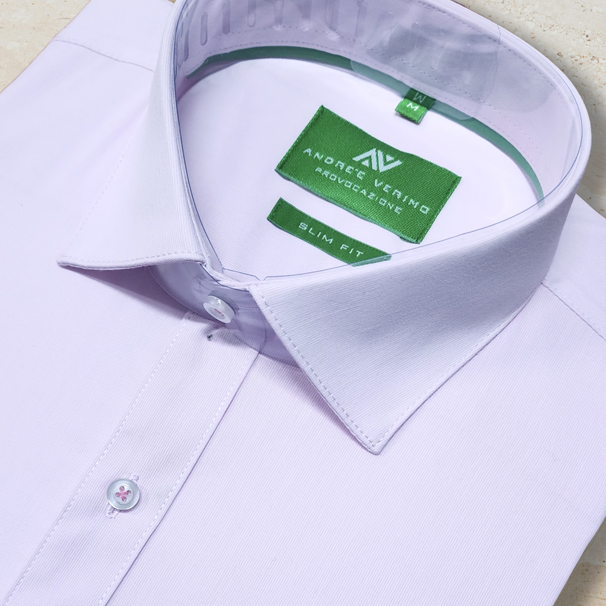 CAMISA ANDRE'E VERINO SLIMFIT - MIL RAYAS ROSA
