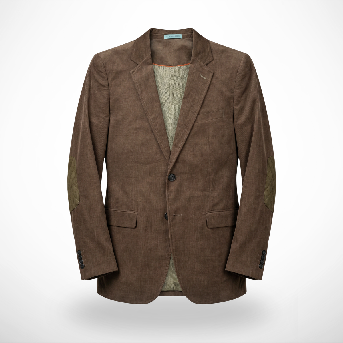 BLAZER CORDUROY 100% ALGODÓN COLOR MARRON