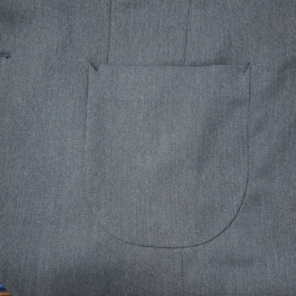 BLAZER LANILLA STRETCH BOLSILLO PARCHE COLOR GRIS OSCURO