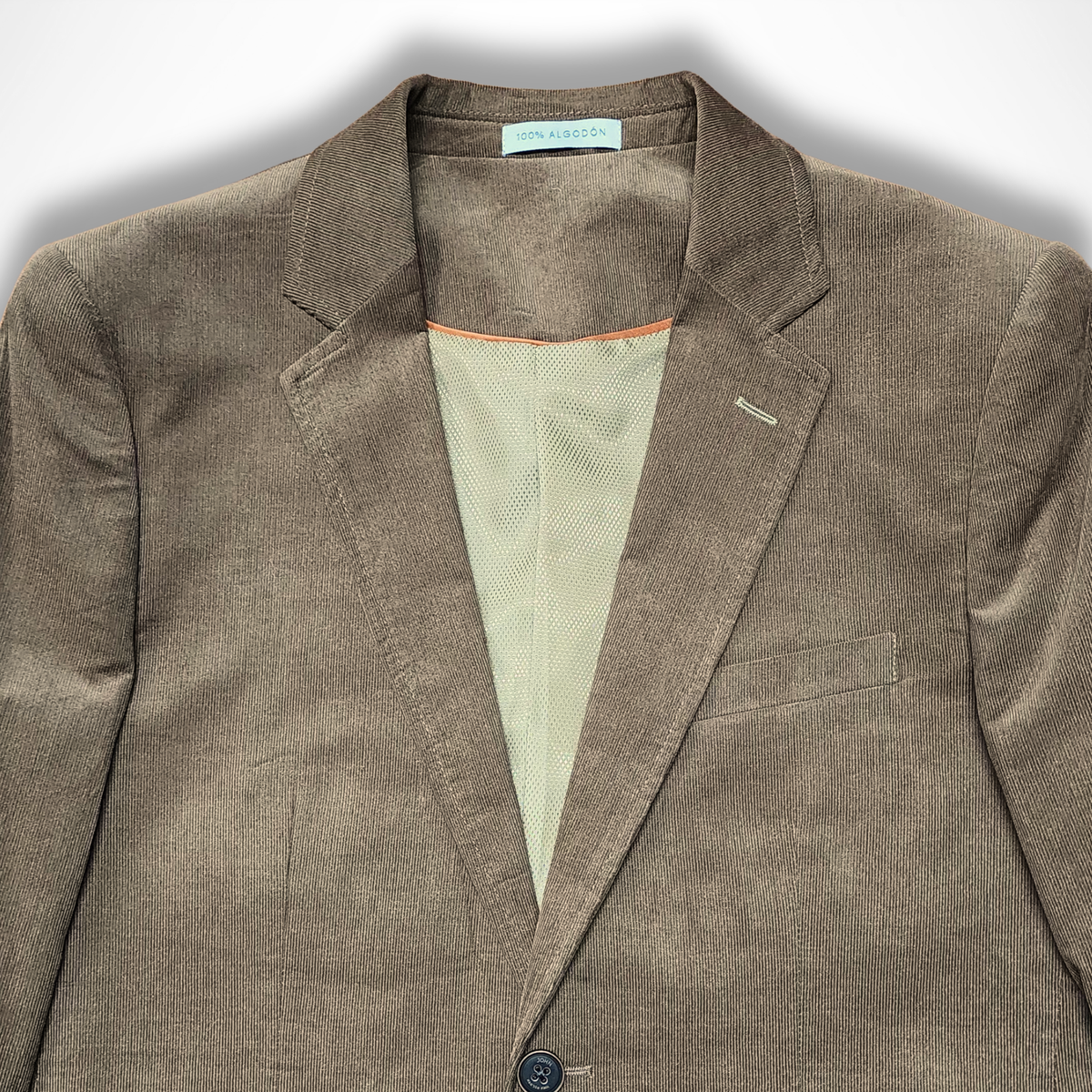 BLAZER CORDUROY 100% ALGODÓN COLOR MARRON