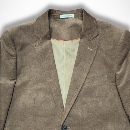 BLAZER CORDUROY 100% ALGODÓN COLOR MARRON