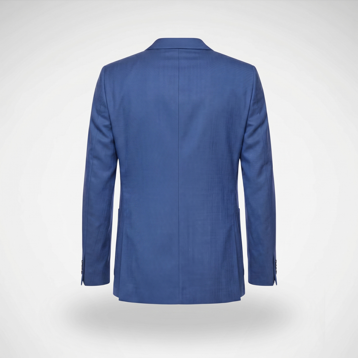 BLAZER LANILLA STRETCH BOLSILLO PARCHE COLOR AZUL ITALIANO