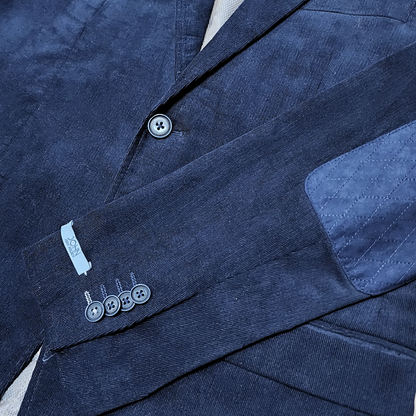 BLAZER CORDUROY 100% ALGODÓN COLOR AZUL