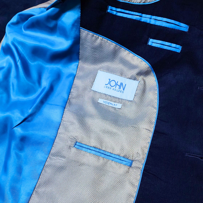 BLAZER CORDUROY 100% ALGODÓN COLOR AZUL