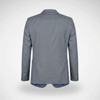 BLAZER LANILLA STRETCH BOLSILLO PARCHE COLOR GRIS OSCURO