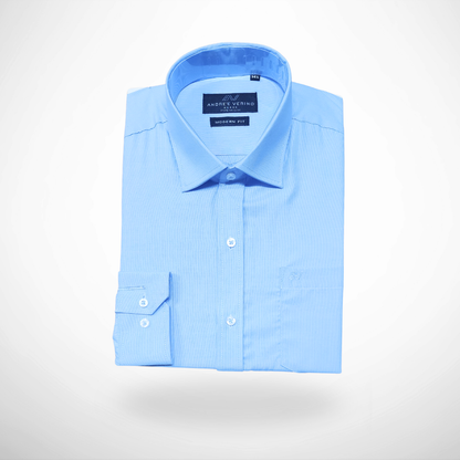 CAMISA ANDRE'E VERINO PREMIUM - CELESTE MIL RAYAS