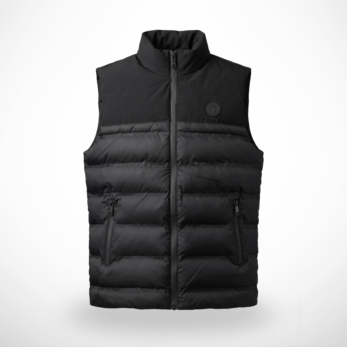 CHALECO ACOLCHADO TEC NEGRO