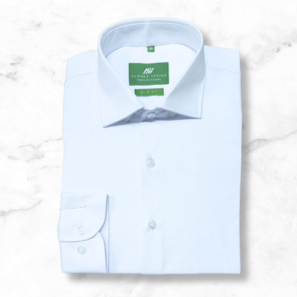 CAMISA ANDRE'E VERINO SLIMFIT - BLANCO LABRADO