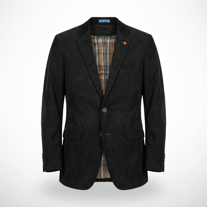 BLAZER CORDUROY 100% ALGODÓN COLOR NEGRO