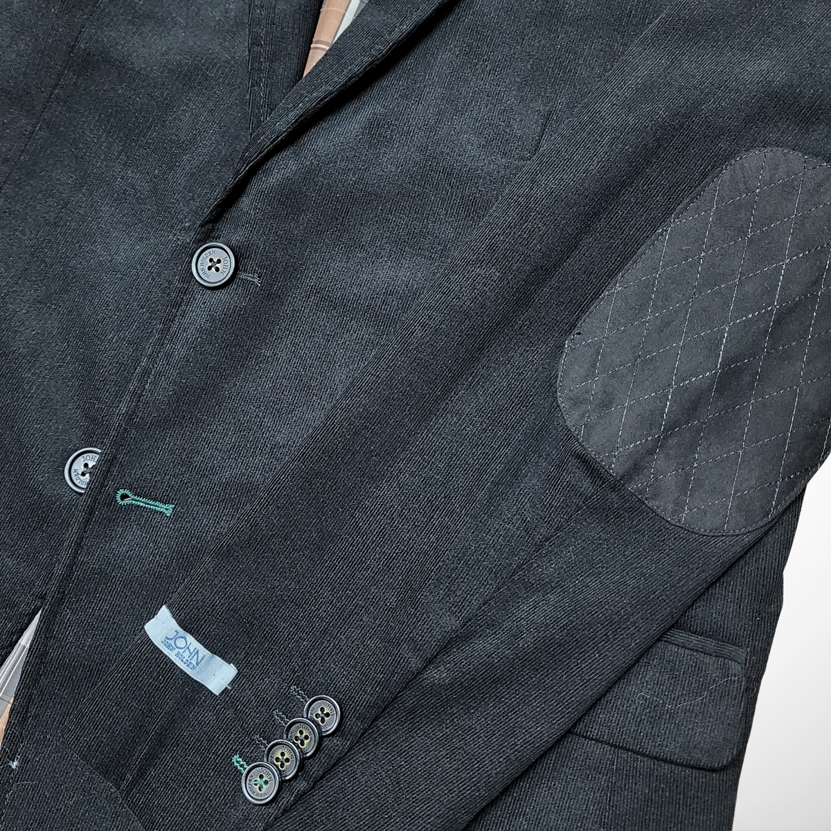 BLAZER CORDUROY 100% ALGODÓN COLOR NEGRO