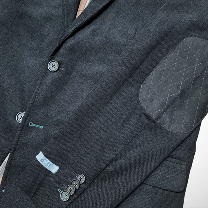 BLAZER CORDUROY 100% ALGODÓN COLOR NEGRO