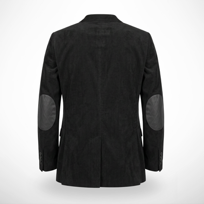 BLAZER CORDUROY 100% ALGODÓN COLOR NEGRO