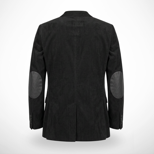 BLAZER CORDUROY 100% ALGODÓN COLOR NEGRO