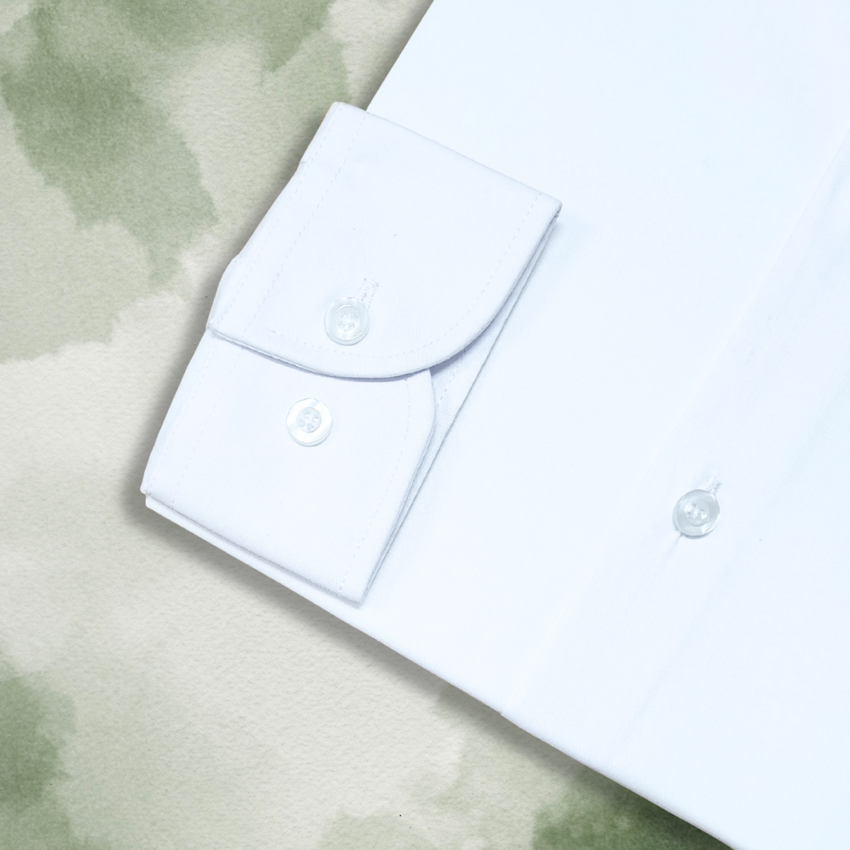 CAMISA ANDRE'E VERINO SLIMFIT - BLANCA COLOR ENTERO LISO