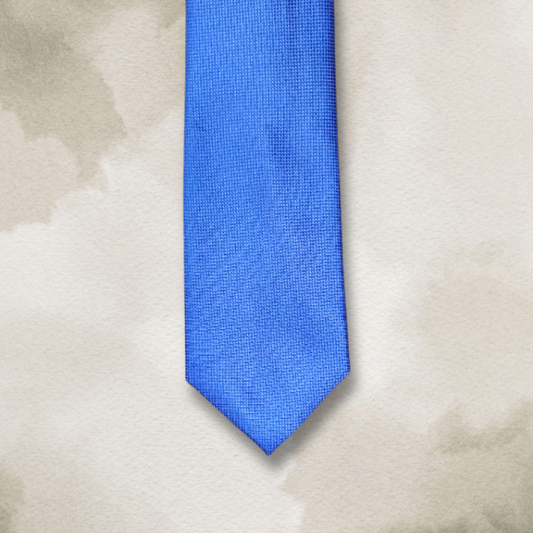 CORBATA ANDREE TEJIDA - AZULINO