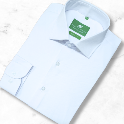 CAMISA ANDRE'E VERINO SLIMFIT - BLANCO LABRADO