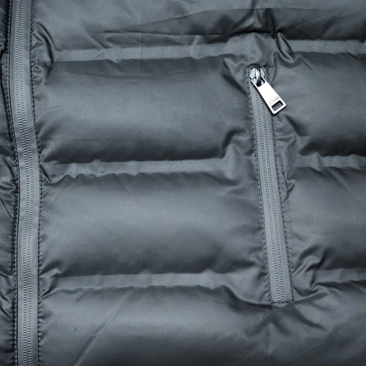 CHALECO ACOLCHADO TEC NEGRO