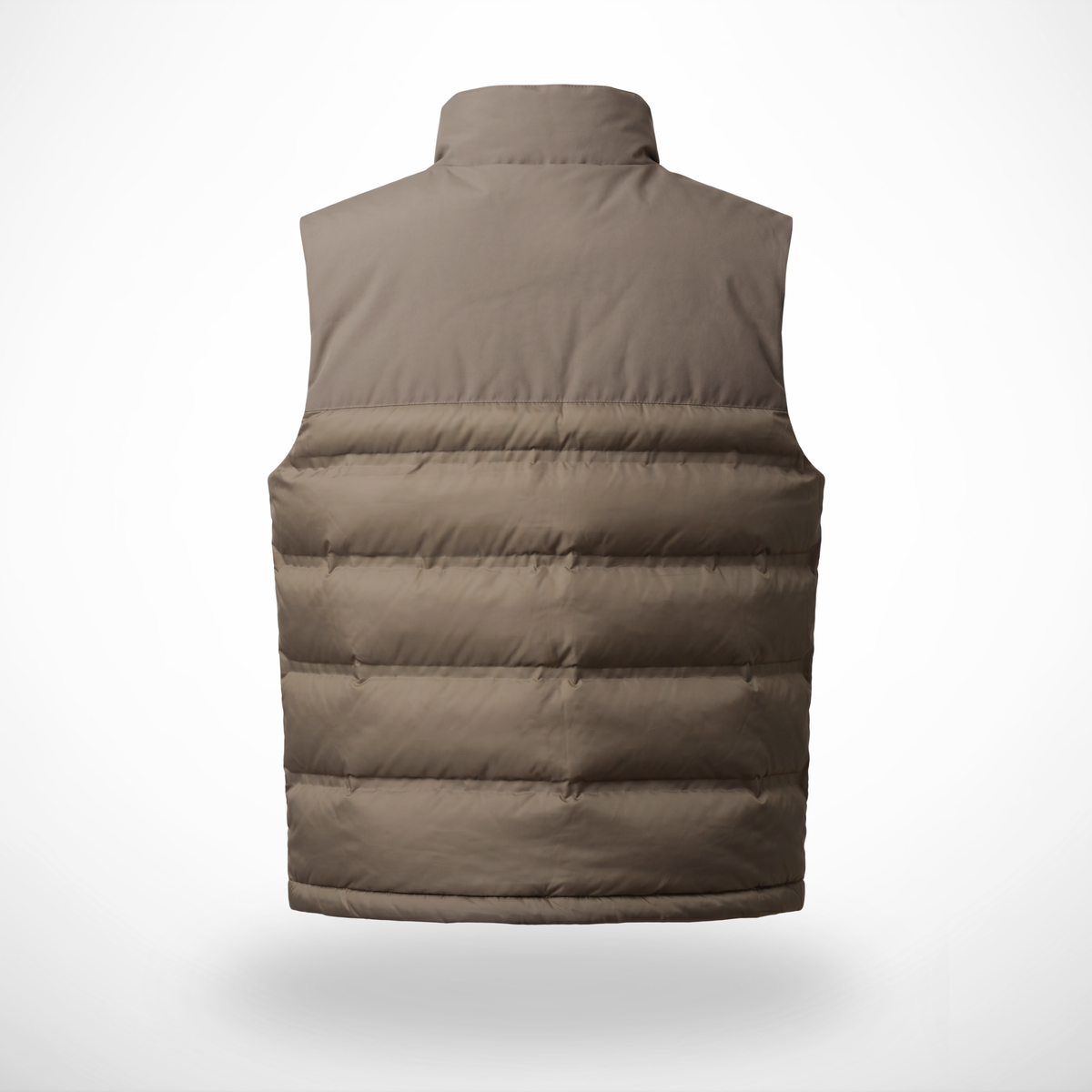 CHALECO ACOLCHADO TEC MARRON