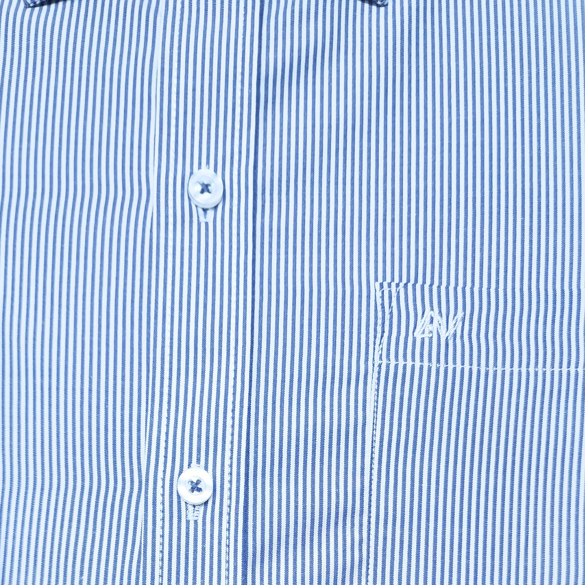 CAMISA ANDRE'E VERINO PREMIUM - RAYAS AZULES Y BLANCAS