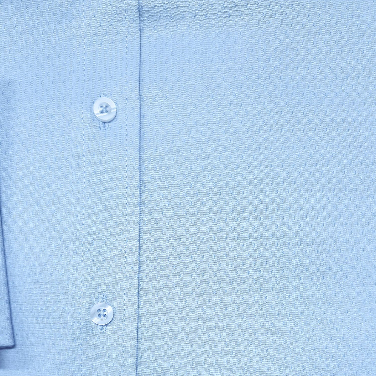 CAMISA ANDRE'E VERINO PREMIUM - PUÑO FRANCES CELESTE CIELO LABRADO.