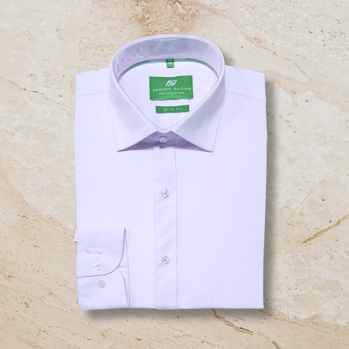 CAMISA ANDRE'E VERINO SLIMFIT - MIL RAYAS ROSA