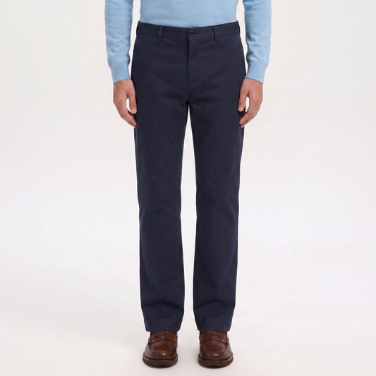 PANTALÓN DRILL MODERNFIT ALGODÓN CON SPANDEX COLOR AZUL