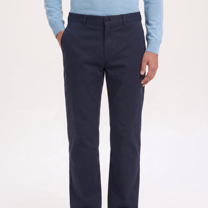 PANTALÓN DRILL MODERNFIT ALGODÓN CON SPANDEX COLOR AZUL