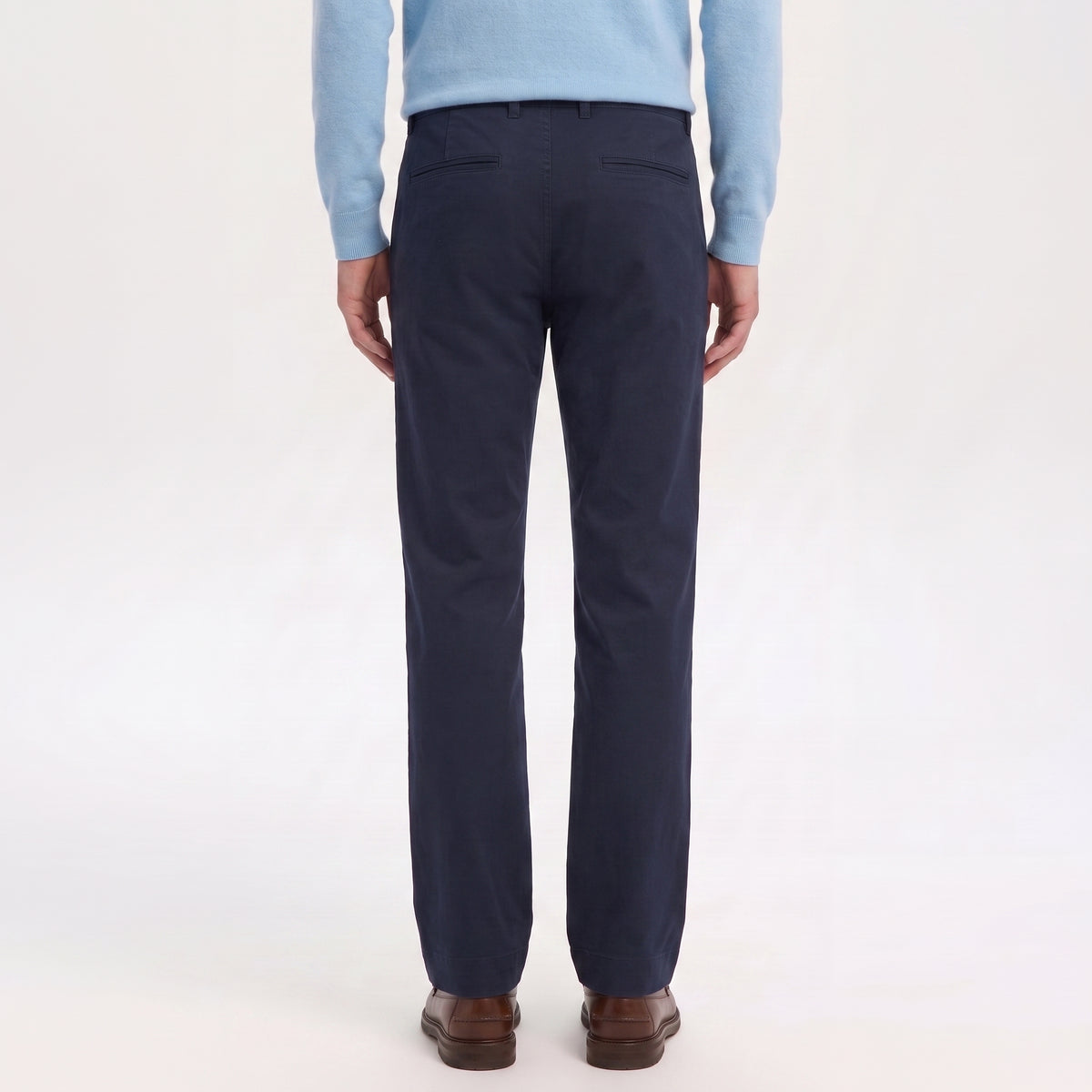 PANTALÓN DRILL MODERNFIT ALGODÓN CON SPANDEX COLOR AZUL