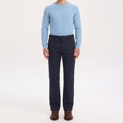 PANTALÓN DRILL MODERNFIT ALGODÓN CON SPANDEX COLOR AZUL