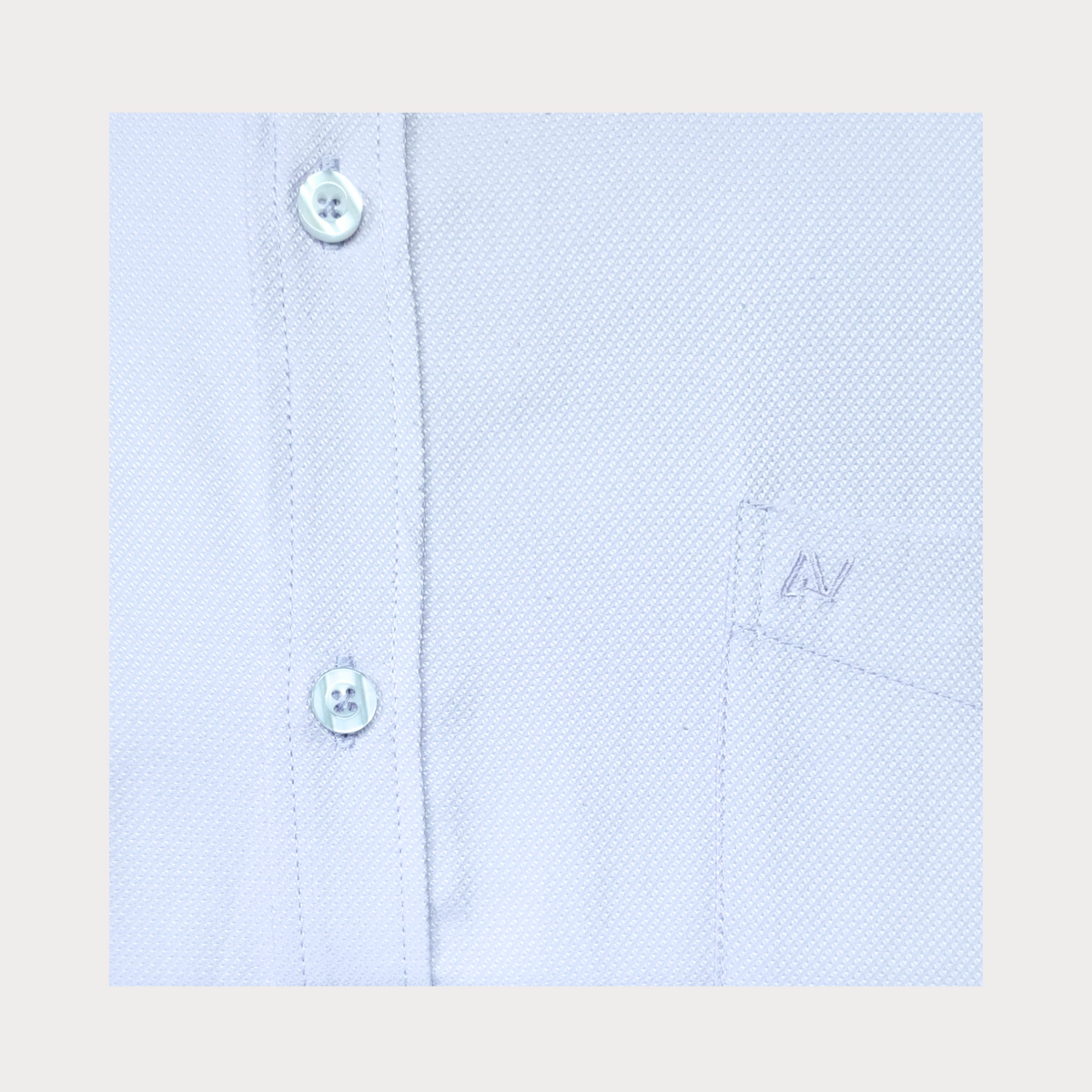 CAMISA ANDRE'E VERINO PREMIUM - LABRADO COLOR ENTERO CELESTE BEBE