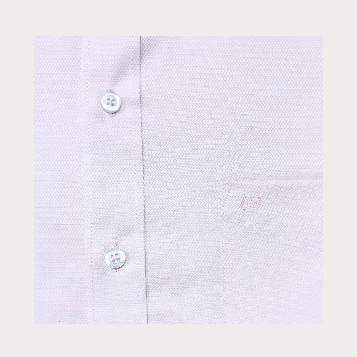 CAMISA ANDRE'E VERINO PREMIUM - LABRADO COLOR ENTERO ROSADO BB