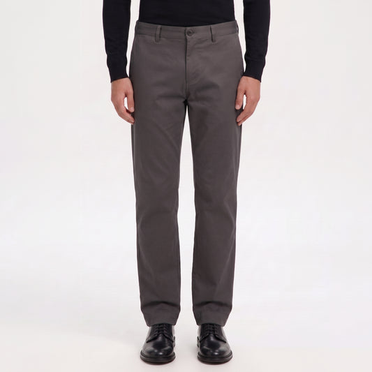 PANTALÓN DRILL MODERNFIT ALGODÓN CON SPANDEX COLOR GRIS