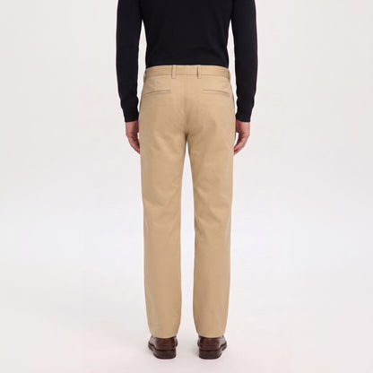PANTALÓN DRILL MODERNFIT ALGODÓN CON SPANDEX COLOR KAKI