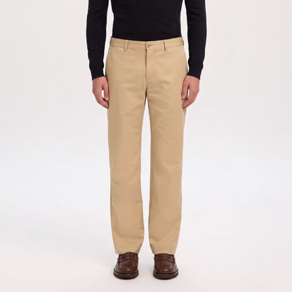 PANTALÓN DRILL MODERNFIT ALGODÓN CON SPANDEX COLOR KAKI