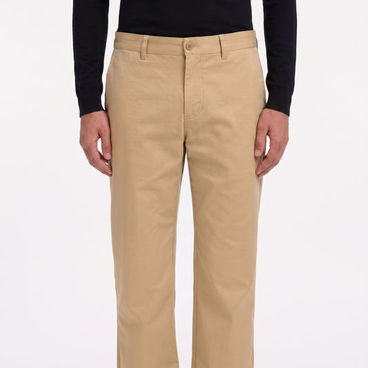 PANTALÓN DRILL MODERNFIT ALGODÓN CON SPANDEX COLOR KAKI