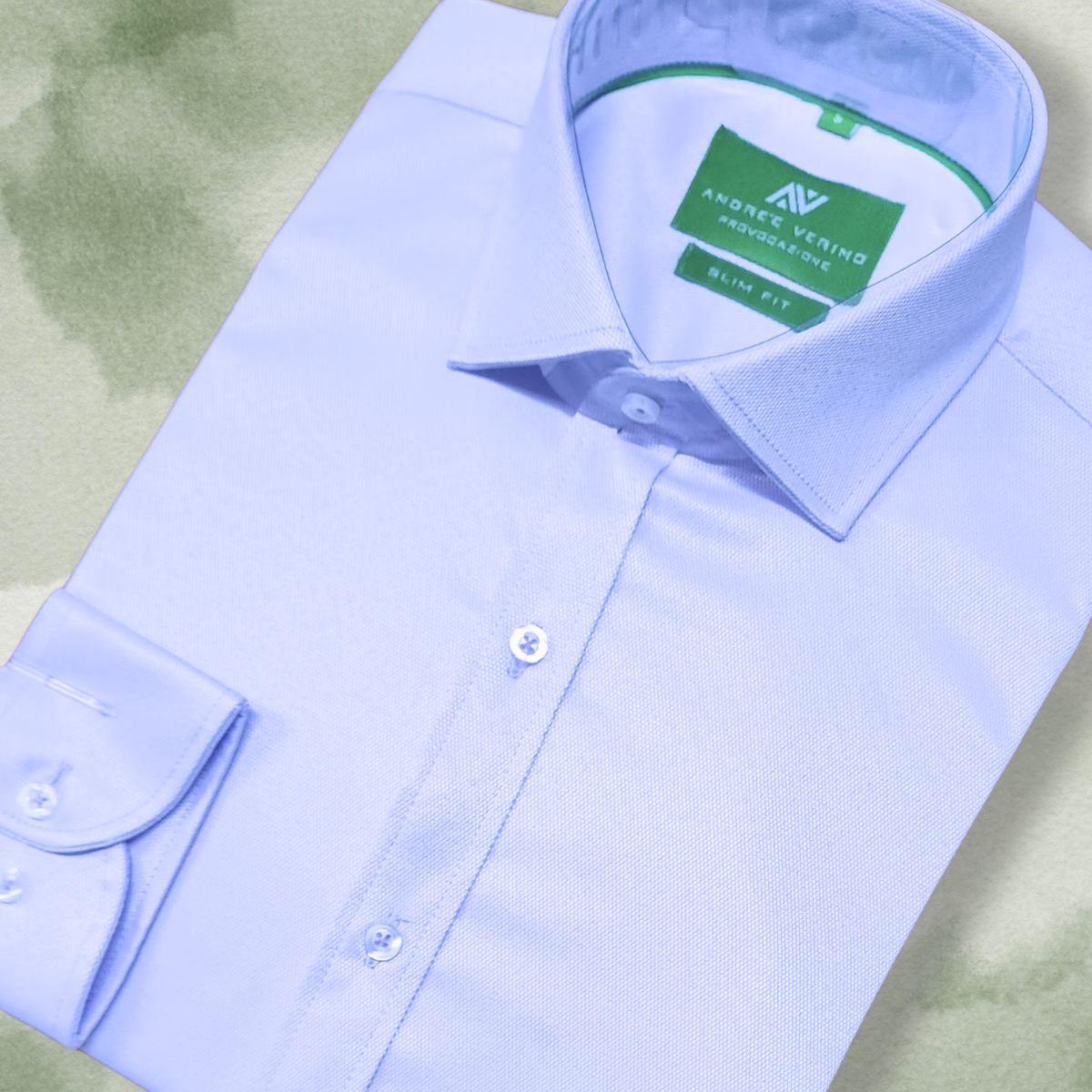 CAMISA ANDRE'E VERINO SLIMFIT - LILA LABRADO