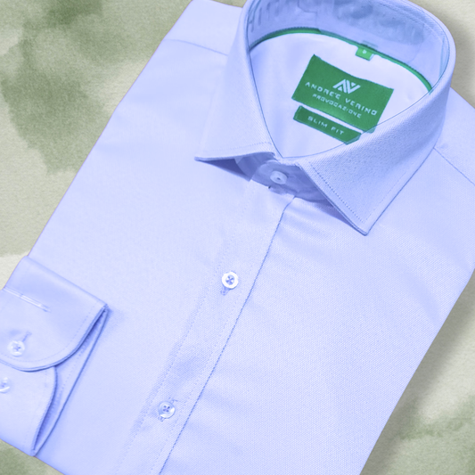 CAMISA ANDRE'E VERINO SLIMFIT - LILA LABRADO