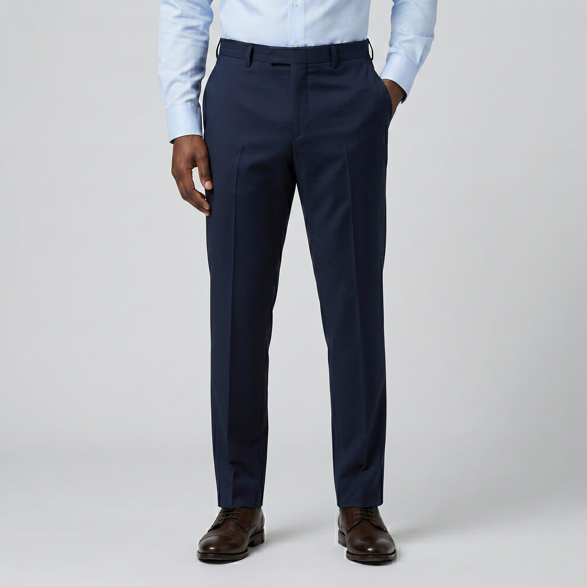 Pantalón sastre de vestir ModernFit color azul noche