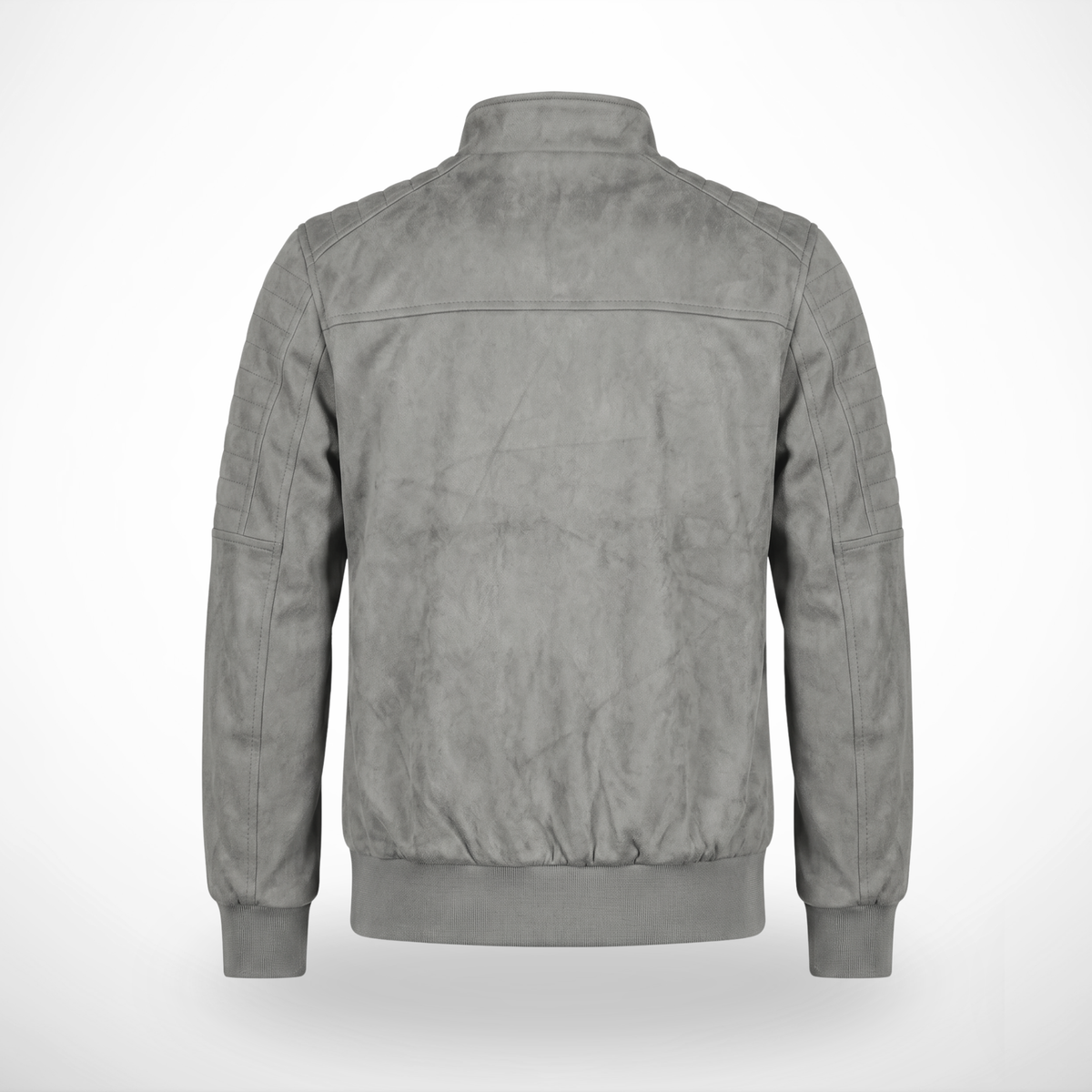 CASACA ROCKER FORRO POLAR COLOR TOPO