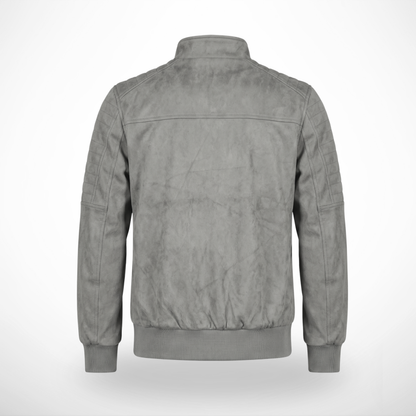 CASACA ROCKER FORRO POLAR COLOR TOPO