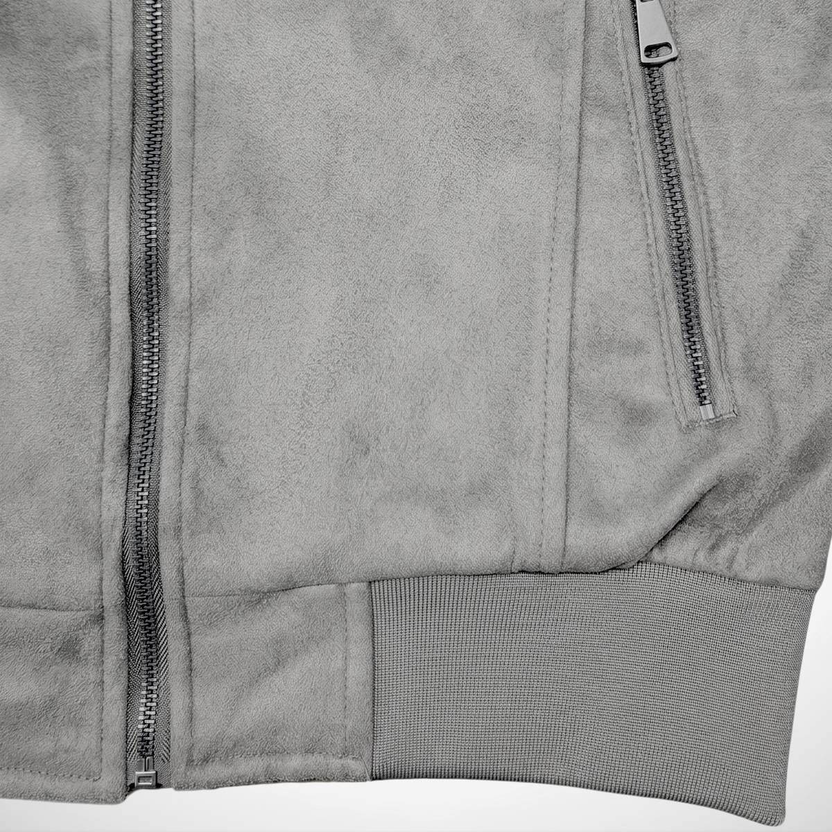 CASACA ROCKER FORRO POLAR COLOR TOPO