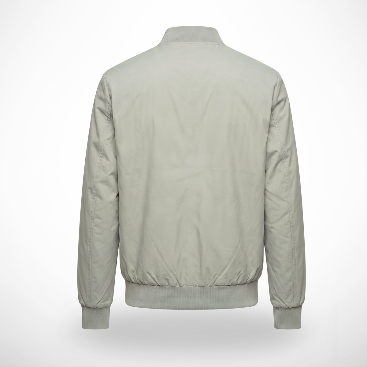CASACA BOMBER ACOLCHADA COLOR VERDE MENTA