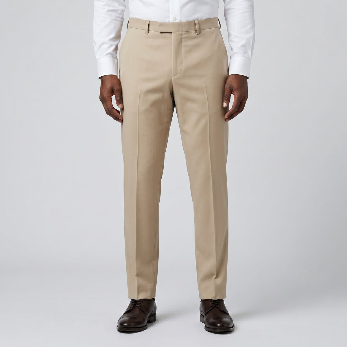 Pantalón sastre de vestir ModernFit color beige