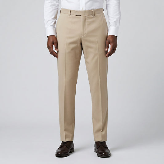 Pantalón sastre de vestir ModernFit color beige
