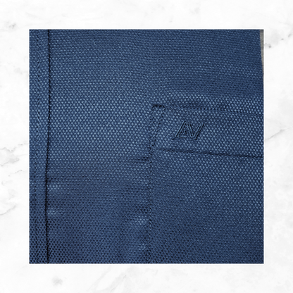 CAMISA ANDRE'E VERINO PREMIUM - LABRADO COLOR ENTERO AZUL