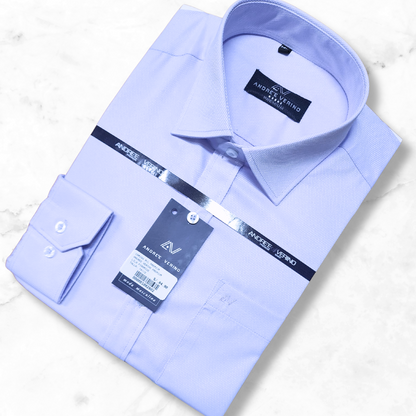 CAMISA ANDRE'E VERINO PREMIUM - LABRADO COLOR ENTERO LILA